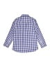 Mini Boden Checkered-gingham Blue Long Sleeve Button-Down Shirt Size 6 - 7 - photo 2