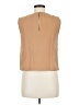 Opening Ceremony 100% Polyester Tan Sleeveless Blouse Size M - photo 2