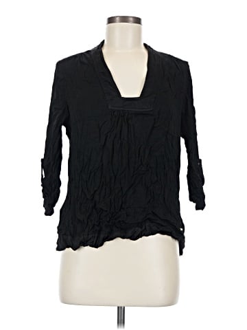 Violeta by Mango 3/4 Sleeve T-Shirt (view 1)
