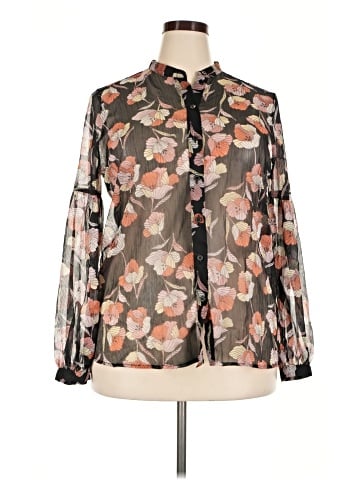 Who What Wear Long Sleeve Blouse (view 1)