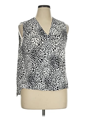 Adrianna Papell Sleeveless Blouse (view 1)
