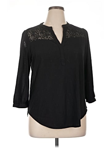 Attention 3/4 Sleeve Blouse (view 1)
