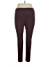 Danskin Solid Burgundy Active Pants Size XL - photo 2