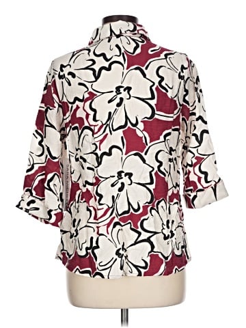 Sara Michelle Short Sleeve Blouse (view 2)