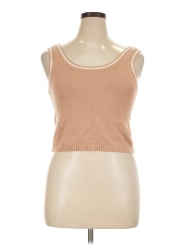 Pink Rose Sweater Vest (view 1)