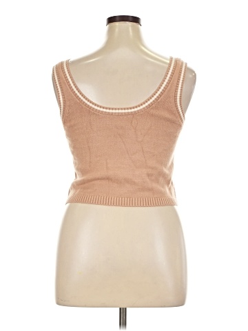 Pink Rose Sweater Vest (view 2)
