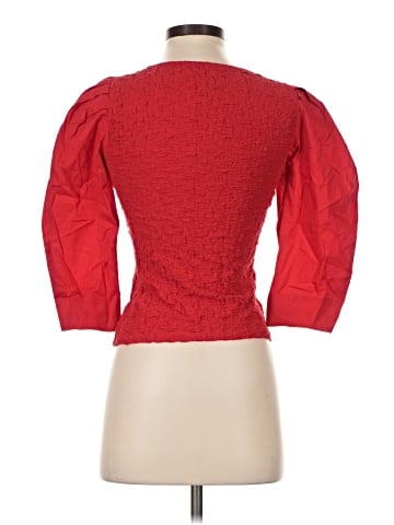 By Anthropologie 3/4 Sleeve Blouse (view 2)
