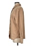 Basic Editions Solid Tan Long Sleeve Blouse Size M - photo 5