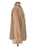 Basic Editions Solid Tan Long Sleeve Blouse Size M - photo 4