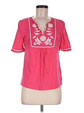 Tory Burch Short Sleeve Blouse (view 1)