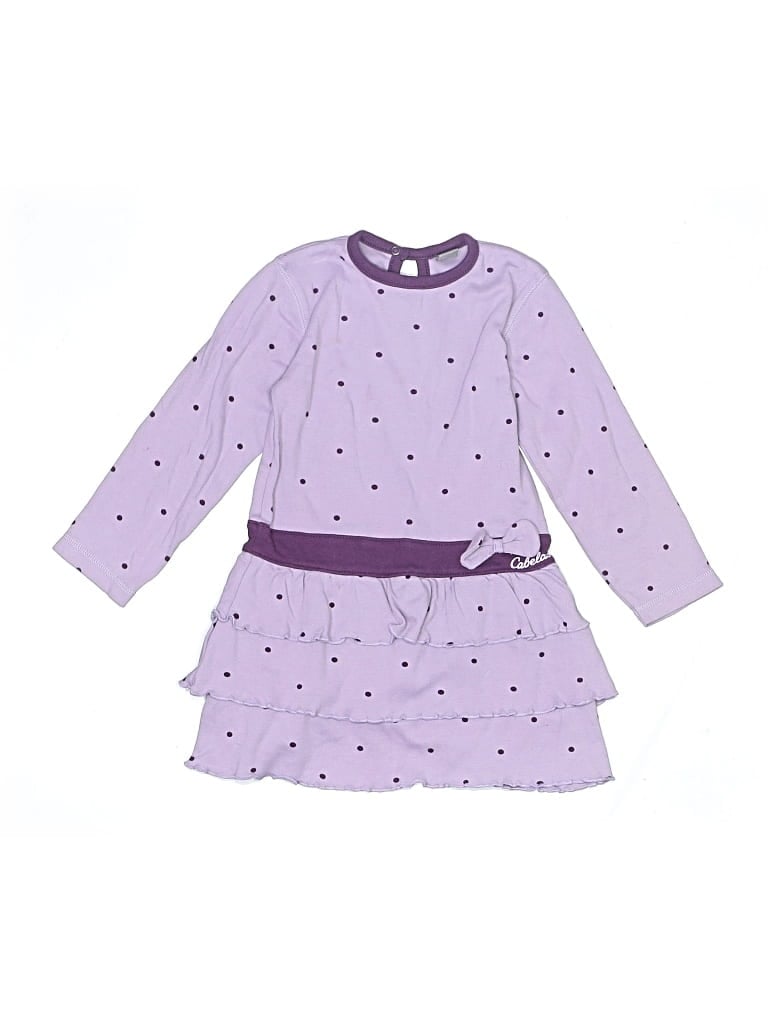 Pre-owned Cabela's Kids' Dress In Purple