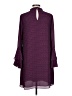 CeCe 100% Polyester Print Purple Casual Dress Size 10 - photo 2
