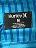 Hurley 100% Cotton Stripes Blue Short Sleeve Button-Down Shirt Size 10 - 12 - photo 3