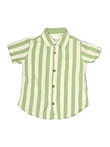 Hanna Andersson Short Sleeve Button-Down Shirt (view 1)
