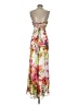 Cache 100% Polyester Tropical Ivory Cocktail Dress Size 0 - photo 2