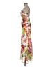Cache 100% Polyester Tropical Ivory Cocktail Dress Size 0 - photo 5