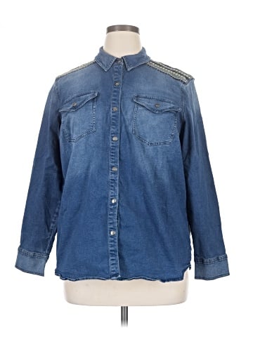 Coldwater Creek Long Sleeve Button-Down Shirt (view 1)