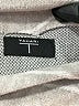 T Tahari Chevron-herringbone Gray Pullover Sweater Size M - photo 7