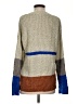 Hem & Thread Color Block Tan Pullover Sweater Size S - photo 2