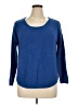 Pull&Bear Blue Pullover Sweater Size XL - photo 1
