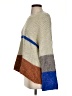 Hem & Thread Color Block Tan Pullover Sweater Size S - photo 5