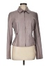 Dolce & Gabbana 100% Leather Gray Leather Jacket Size EU (IT) 42 / US 6 - photo 1