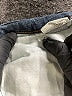 Eileen Fisher Chevron-herringbone Blue Jeans Size 16 - photo 5