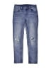 Justice 100% Polyester Blue Jeans Size 10 - photo 1