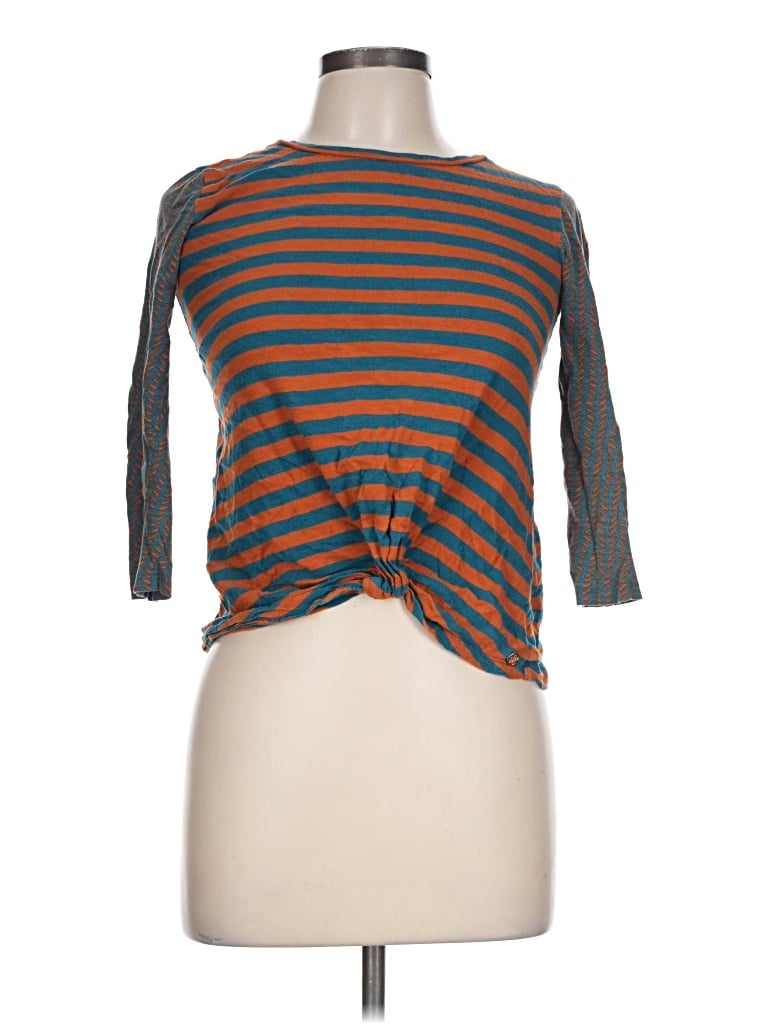 Pre-owned Matilda Jane 3/4 Sleeve T-shirt In Brown