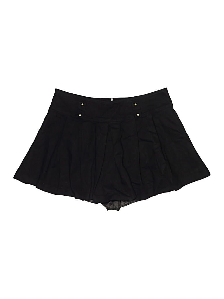 Pre-owned Cider Skort In Black