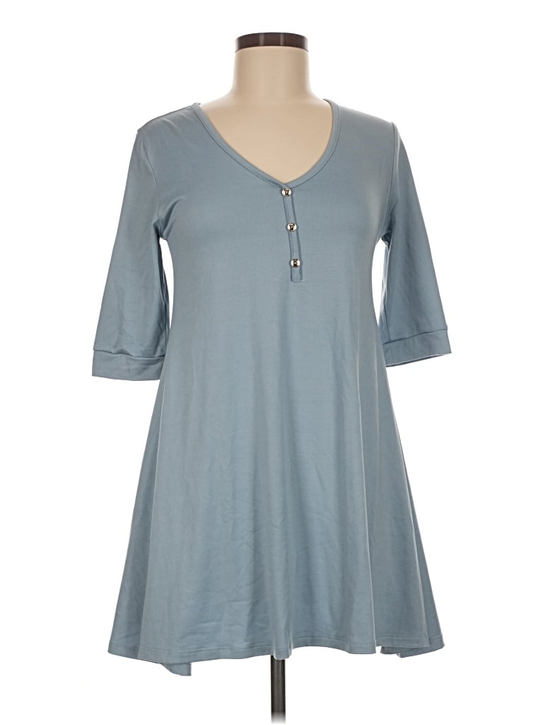 Pre-owned Shiela Rose Casual Dress In Gray