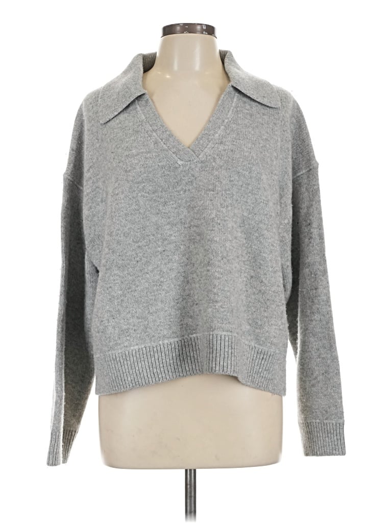 Pre-owned Tna Wool Pullover Sweater In Gray