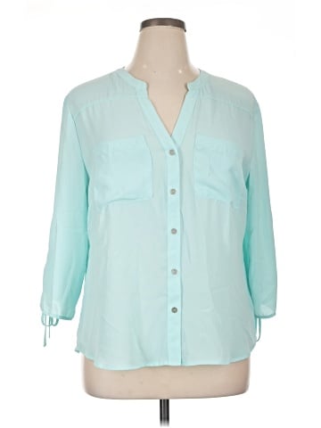 New York & Company 3/4 Sleeve Blouse (view 1)