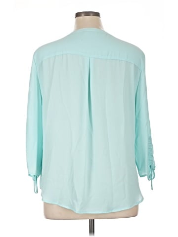 New York & Company 3/4 Sleeve Blouse (view 2)