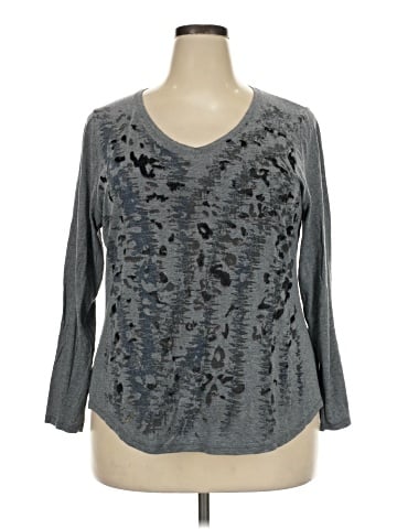 Just My Size 3/4 Sleeve T-Shirt (view 1)