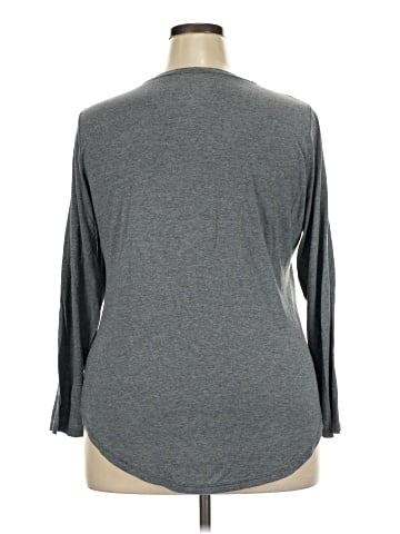 Just My Size 3/4 Sleeve T-Shirt (view 2)