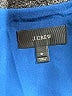 J.Crew 100% Polyester Print Blue Casual Dress Size 0 - photo 4