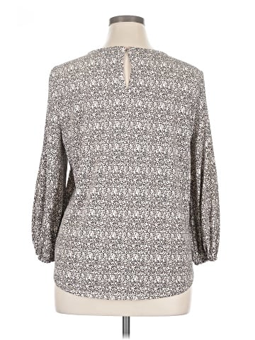 Adrianna Papell 3/4 Sleeve T-Shirt (view 2)