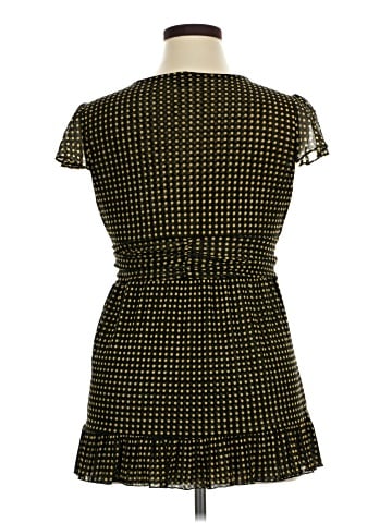 INC International Concepts Short Sleeve Blouse (view 2)