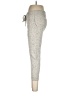 Bella Dahl Animal Print Silver Casual Pants Size M - photo 5