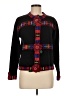 Assorted Brands Plaid Black Cardigan Size M - photo 1