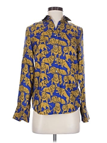 J.Crew Collection Long Sleeve Blouse (view 1)