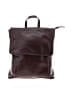 Latico 100% Leather Burgundy Leather Backpack One size - photo 1