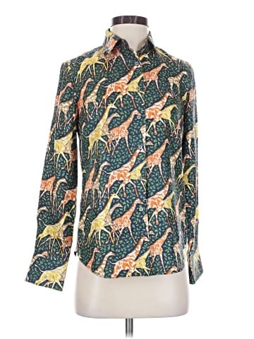 J.Crew Collection Long Sleeve Blouse (view 1)