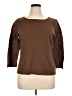 Lauren by Ralph Lauren Brown Pullover Sweater Size XL - photo 1