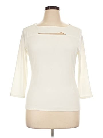 Carmen Carmen Marc Valvo 3/4 Sleeve Top (view 1)