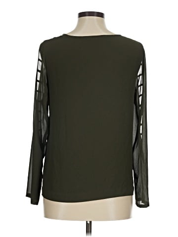 Akira Chicago Red Label Long Sleeve Blouse (view 2)