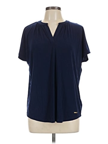 Jones New York Short Sleeve Blouse (view 1)