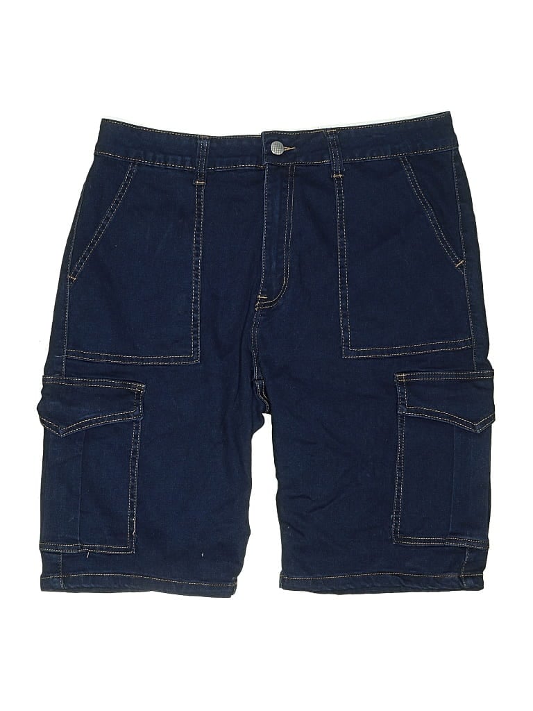 Pre-owned Assorted Brands Cargo Shorts In Blue