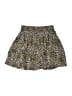 Zara 100% Bamboo Animal Print Gold Skort Size 11 - 12 - photo 2